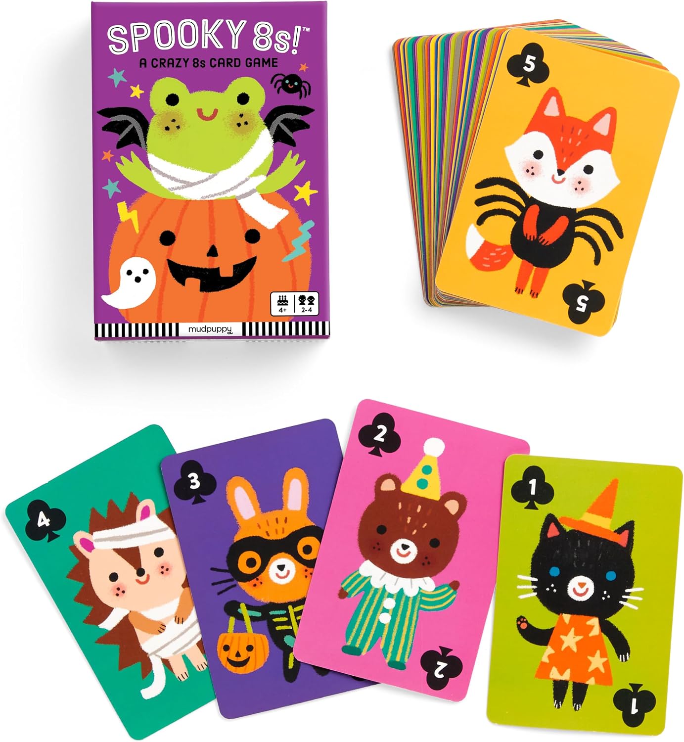 Mudpuppy - Spooky 8s! Card Games for Kids image 2