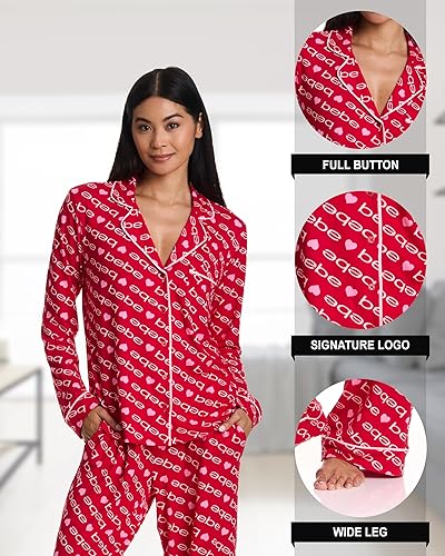 Miniatura 8 de bebe Conjunto de camisa de manga larga con botones y pantalones de pijama para mujer