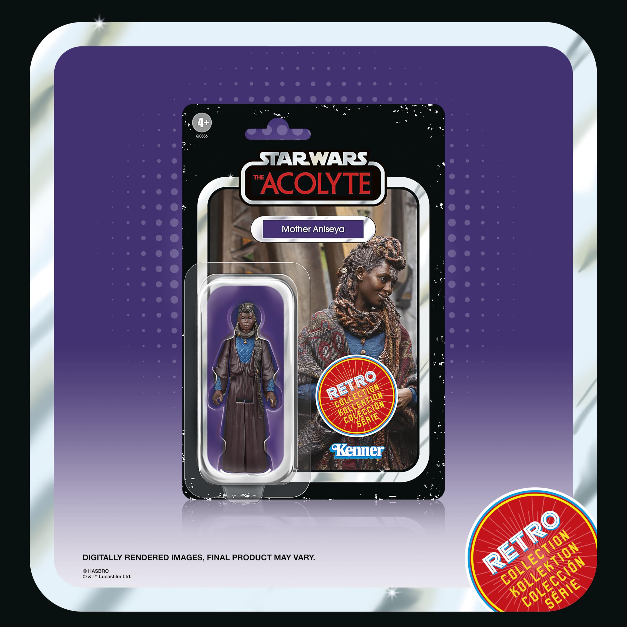 Star Wars La Colección Retro, The Acolyte, Pack múltiple de 6 Figuras de acción de 9,5 cm