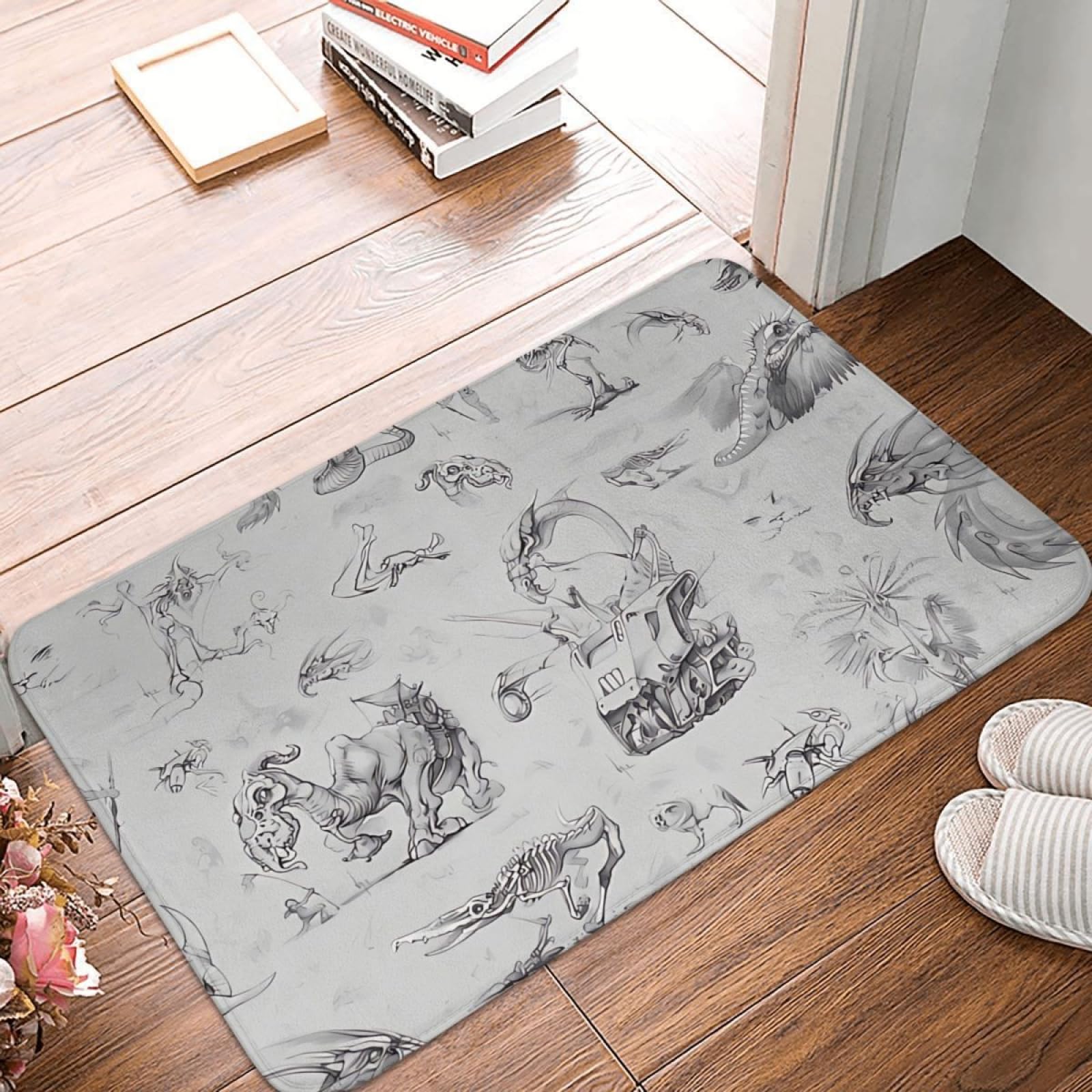 Tapis de bienvenue ARK Survival Evolved pour salon et entrée de gamer passionné