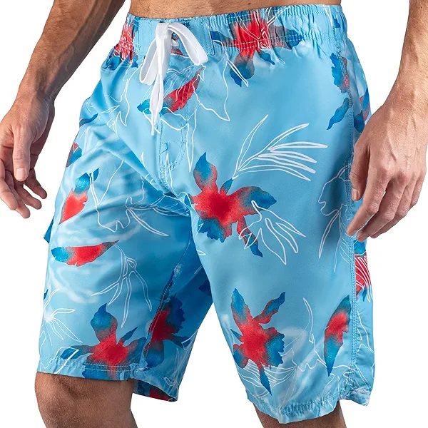 Kanu Surf Men's Flex Swim Trunks (Regular & Extended Sizes)