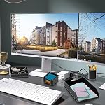 PU Leather 6-Piece Set Office Supplies/Desk Organizer,Including Writing Pad,Paper Tray,file folder/Magazine Holder,Pen Cup,Note Holder,Business Cards/Letter Sorter,Man/Woman Office Gift(Black)
