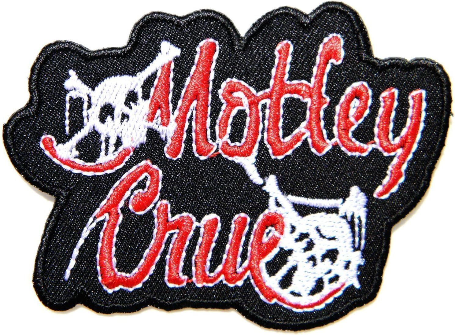 3 Inches X 2.25 Inches MOTLEY CRUE Punk Rock Heavy Metal Music Band Logo Jacket T shirt Patch