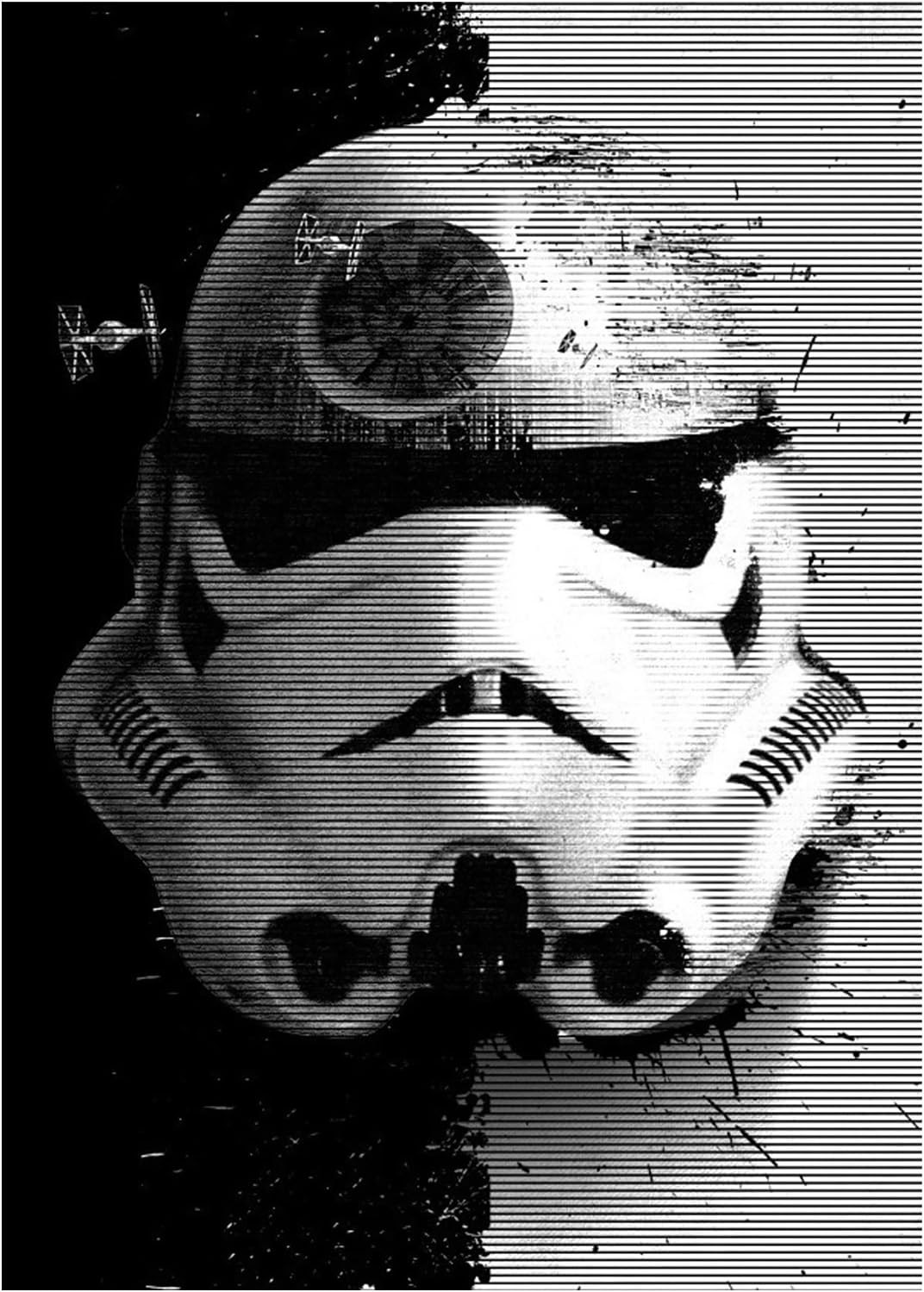 Star Wars Metal Poster Startrooper Wall Picture with adhesive magnet 45x32cm