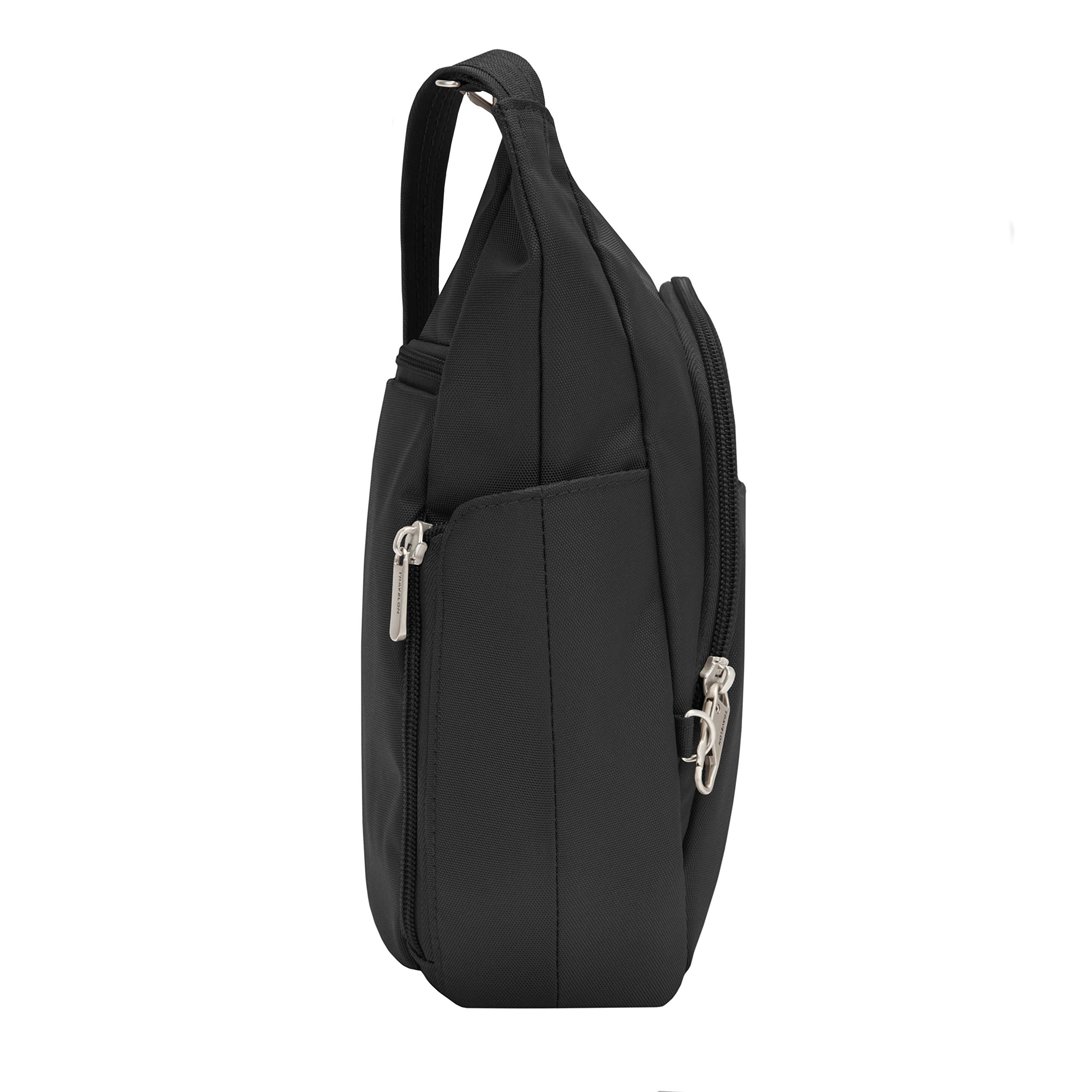 Travelon AntiTheft CrossBody Bucket Bag, Black, One Size Buy Online