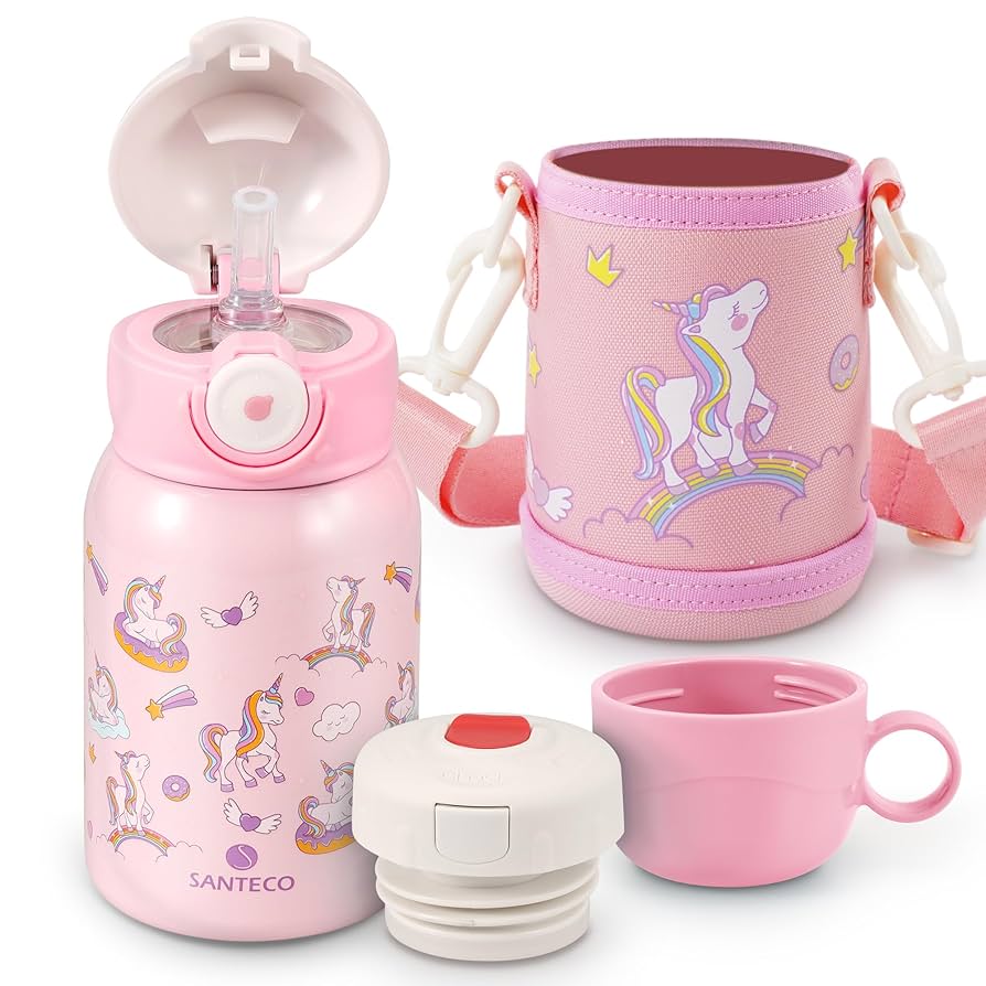 SANTECO 水筒 MARA 魔法瓶 450ML 子供用 ストロー付き 直飲み 楽天市場】SANTECO 水筒 MARA 魔法瓶 450ML 子供用 ストロー付き