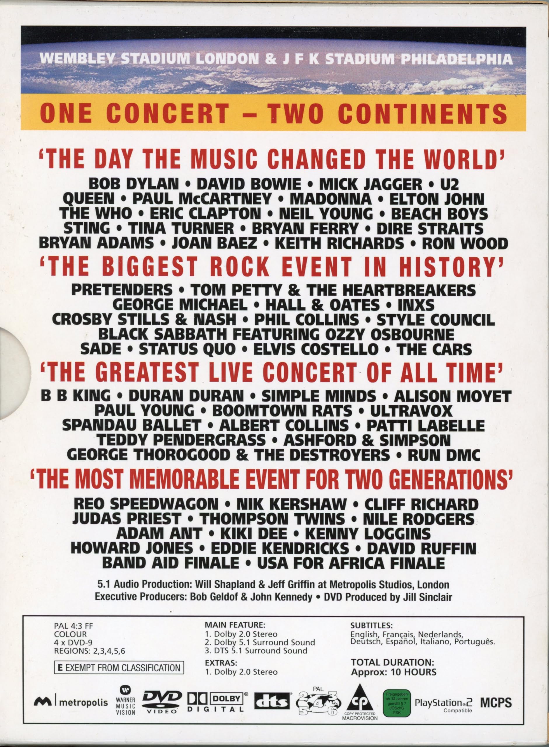 Live Aid Box-Set