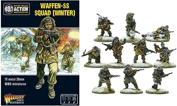 Warlord Games, Winter SS squadt, Bolt Action Wargaming Miniatures