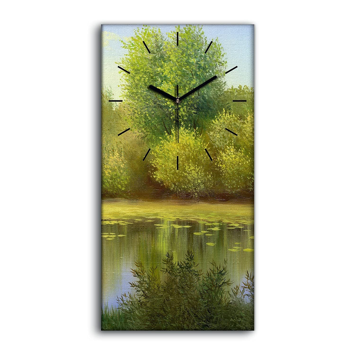 Horloge sur Toile silencieuse sans bruit pour retrouver le sommeil