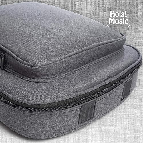 Miniatura 5 de Hola! Music Funda para guitarra bajo eléctrico, bolsa suave de 41 pulgadas para guitarras eléctricas con acolchado de 1 pulgada, correas de hombro