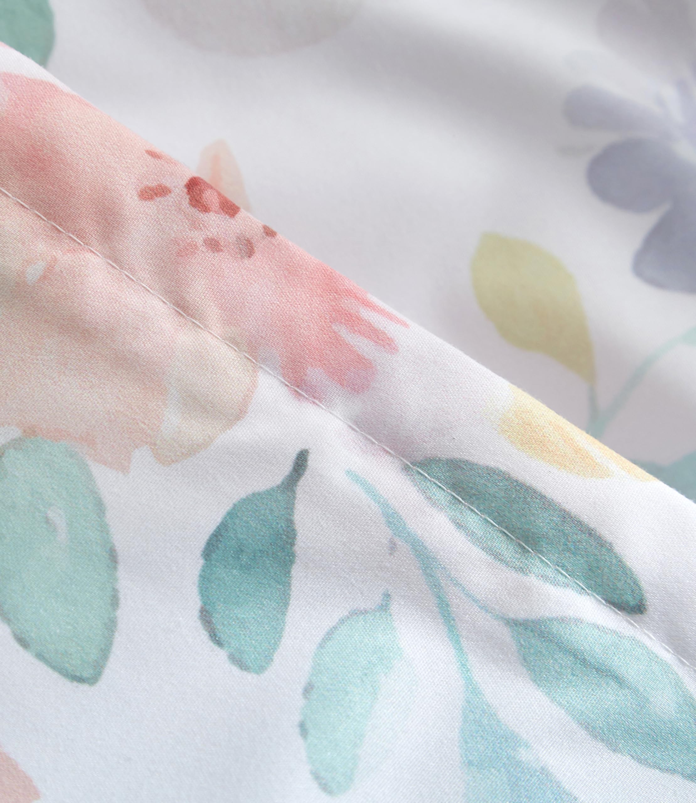 Duvet Cover Queen Size - Floral Duvet Cover - 3 Piece - Blush Rose