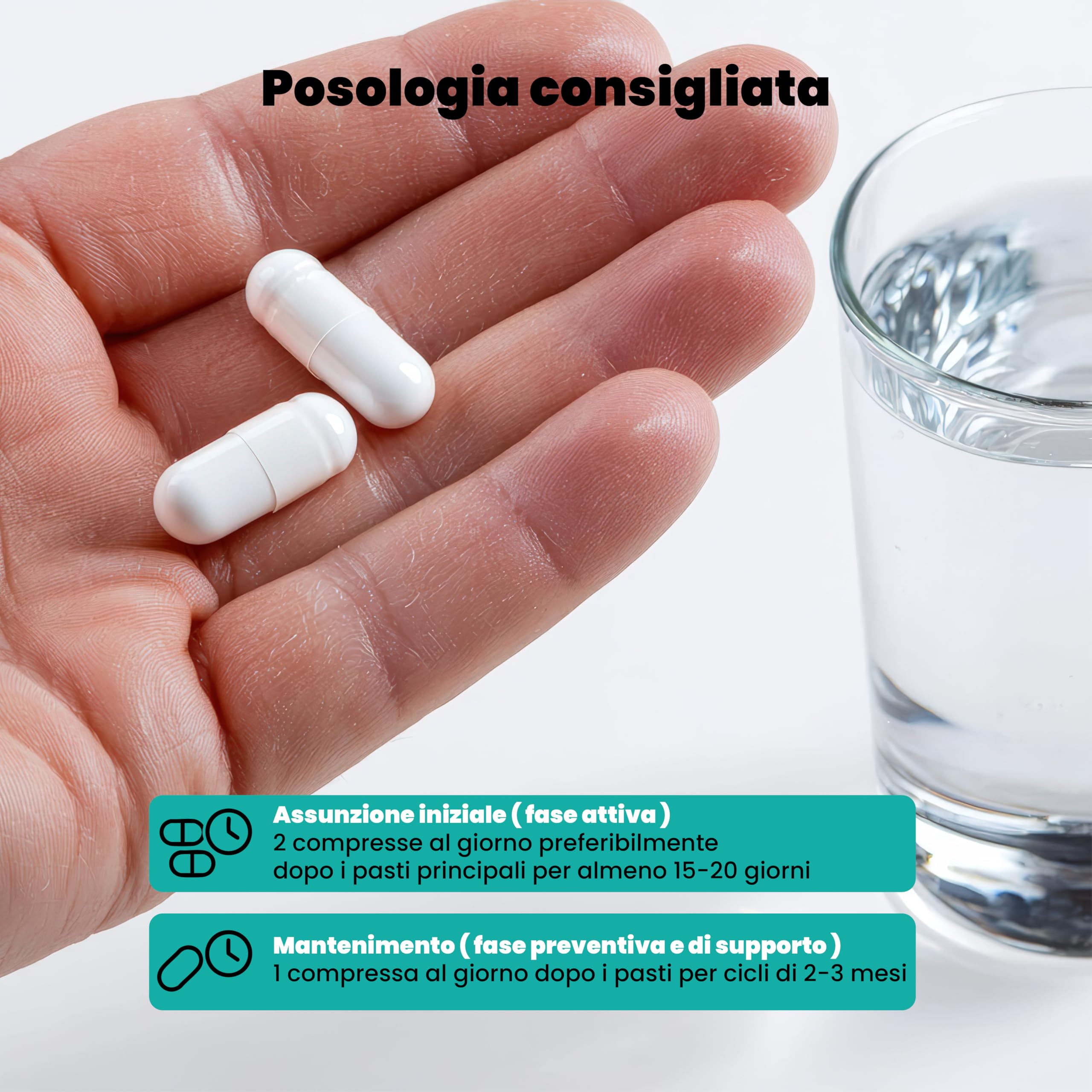 Integratore Prostata, Uomo, Serenoa Repens,Saw Palmetto, Vitamina C e D Magnesio Bisglicinato, Epilobio, Orthosiphon,120 Capsule, Formula Potente, Minzione Regolare, Disfunzione