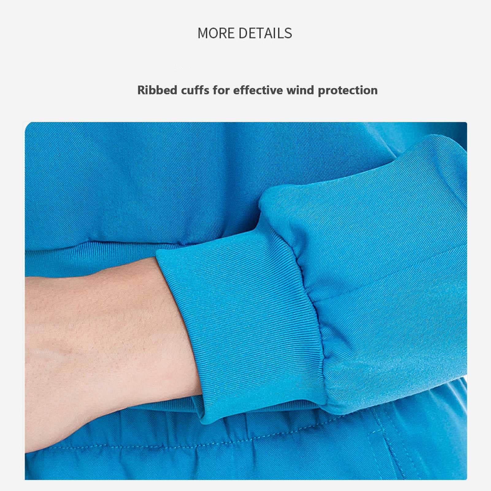 Damen Medizinische Uniform Set mit Lange Ärmel Kasack und Hose, Medical Schrubb-Set, Pflege Berufsbekleidung
