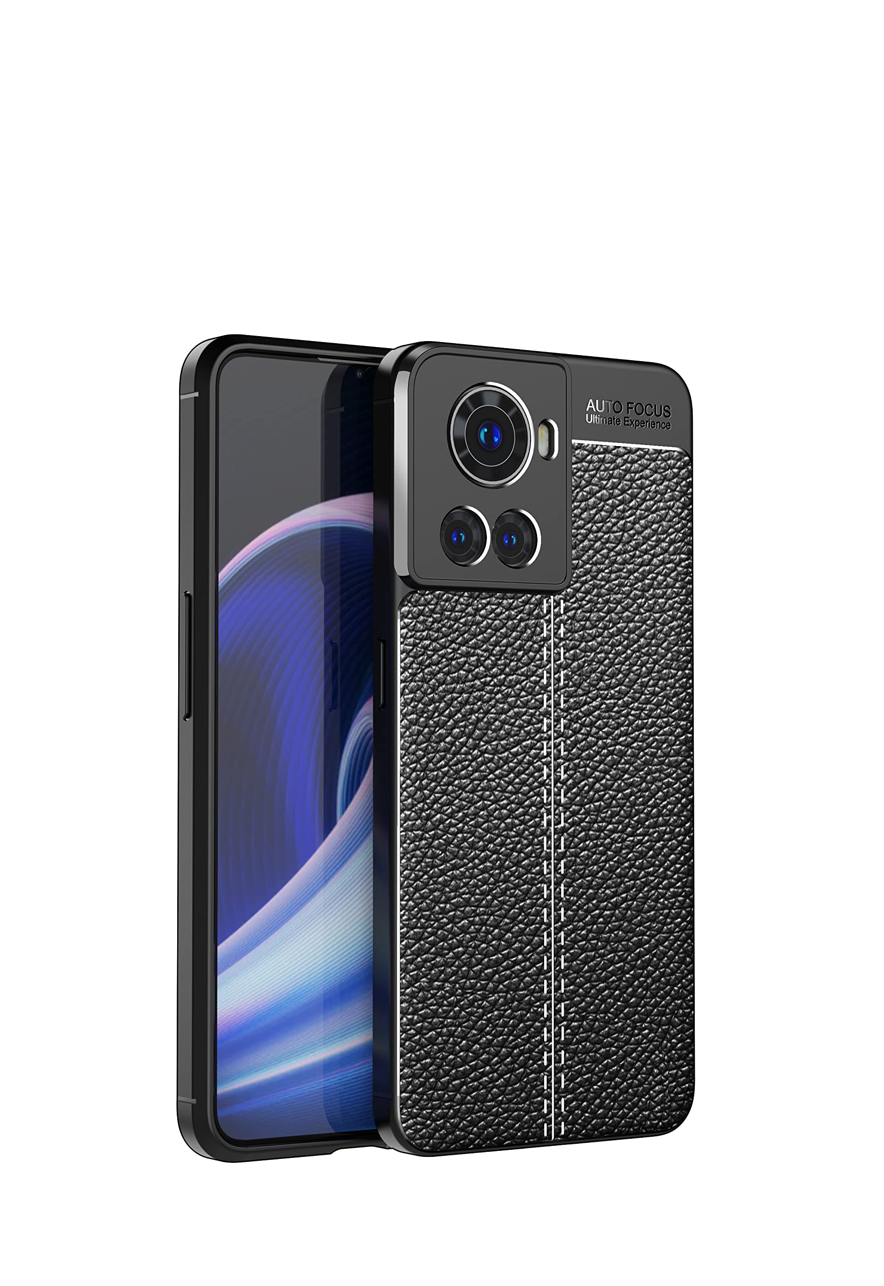 LIUZIHAN Case for OnePlus Ace.Soft silicone sleeve design, shockproof and durable, Cover Case for OnePlus Ace.(Black)