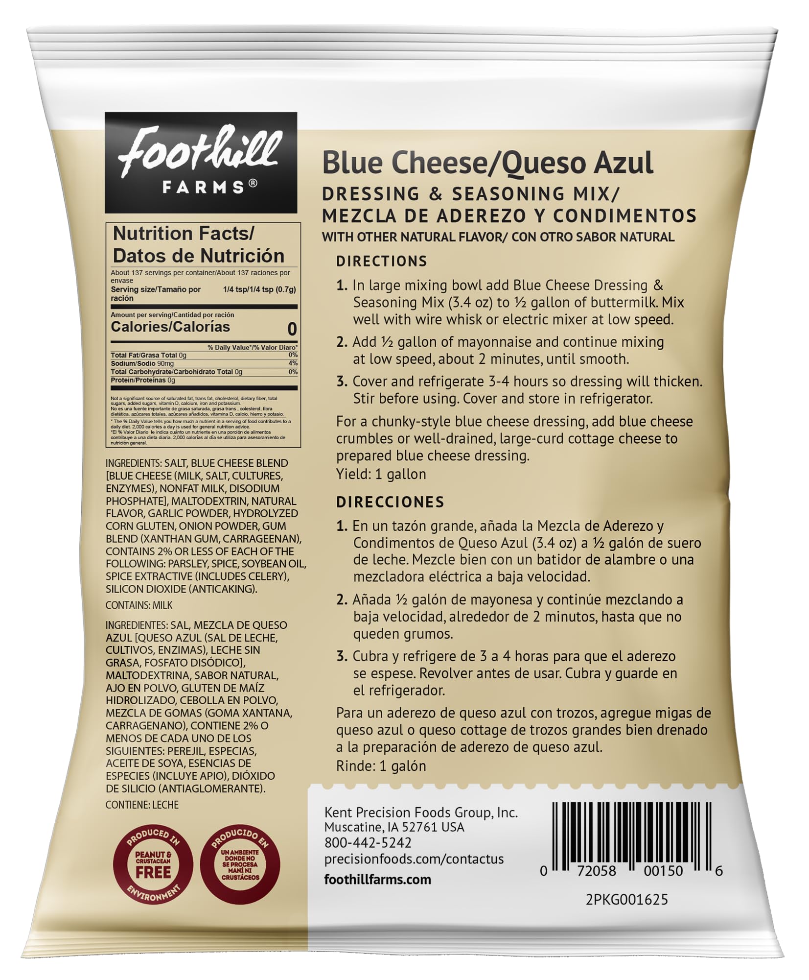 blue cheese dressing nutritional information Foothill Farms Mix, Makes 1 Gallon, 3.4 oz Bag Leopard Backless Dress – Size:US 9 / UK 7 / EU 40 girls size costume
