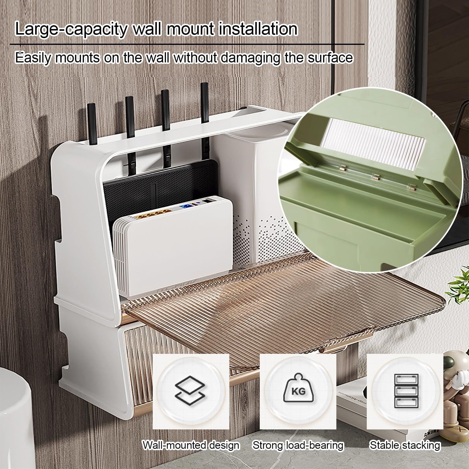 Ścienny router WiFi Multimedia Storage Box