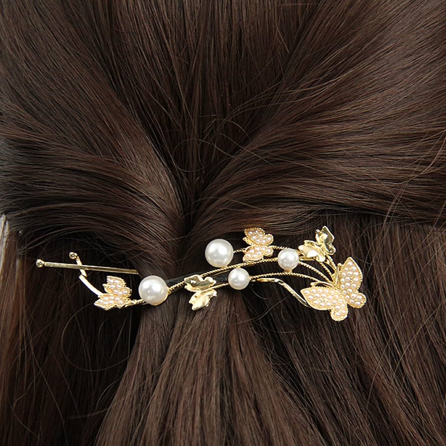 Shiro Papillon head pin 蝶々 ヘアアクセサリー Shiro Papillon head pin 蝶々 ヘアアクセサリー Shiro Papillon