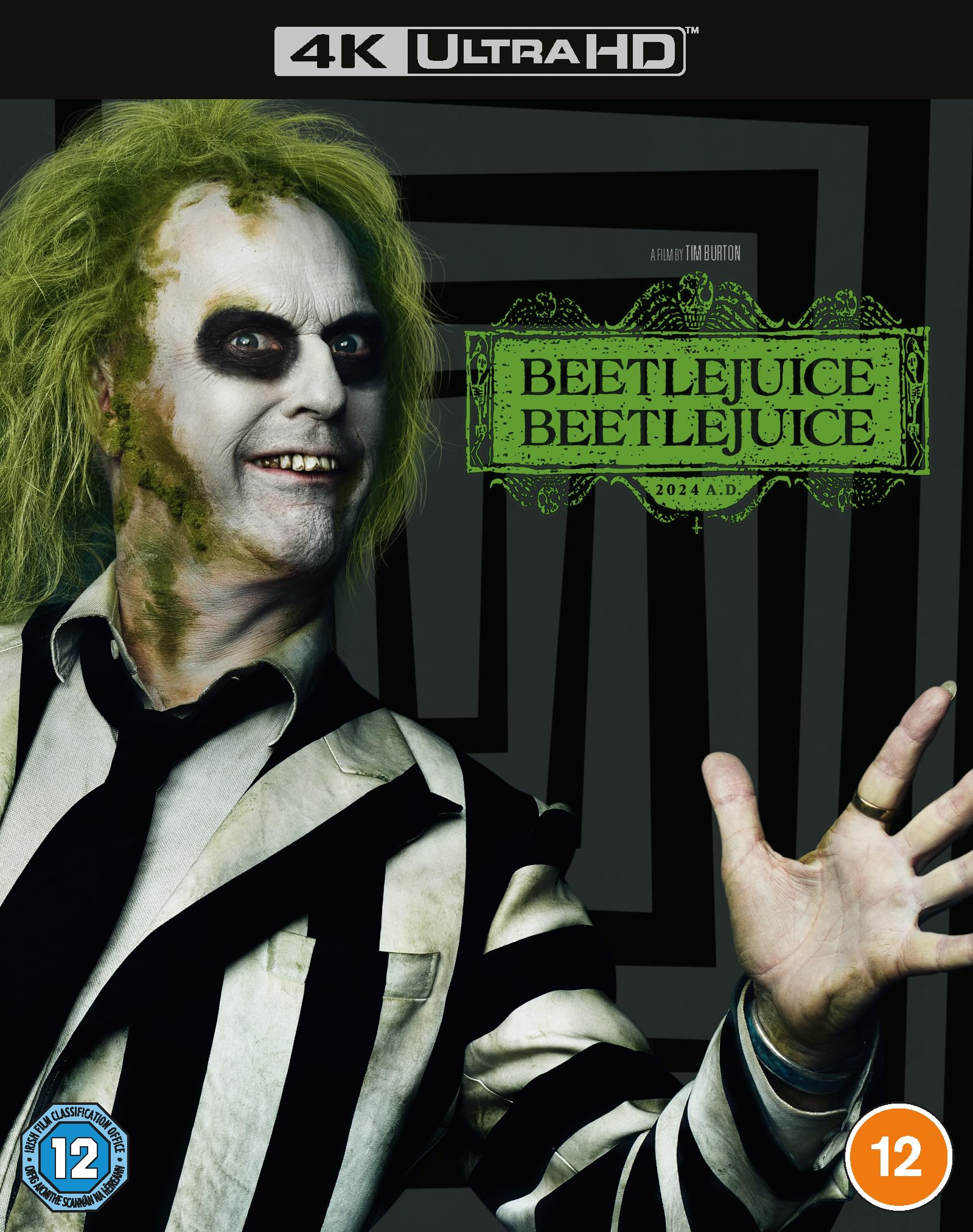 Beetlejuice Beetlejuice - Michael Keaton - Wynona Ryder - 4K UHD Blu-ray Movie!
