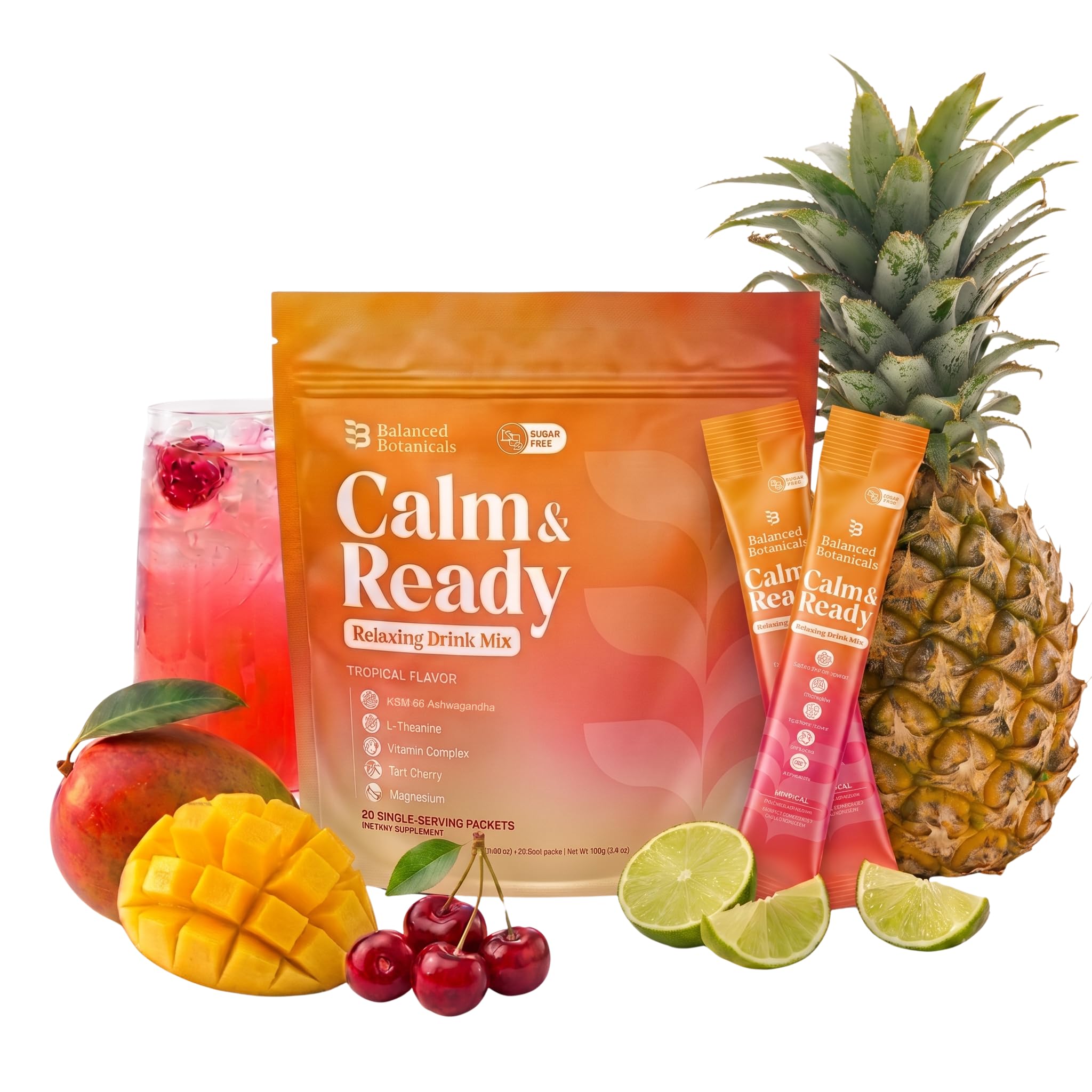 Calm &amp; Ready Sleep Powder, Tropical