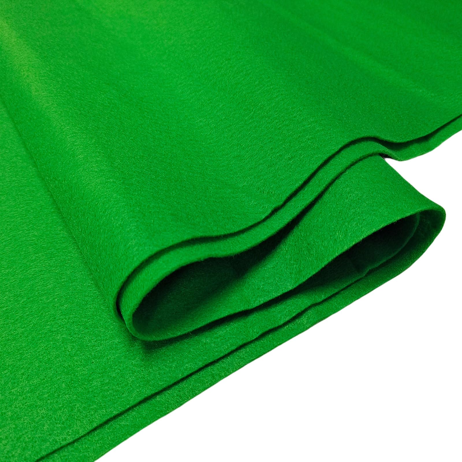 Jtnohx Forest Green Felt, Felt Fabric for Crafting Soft Fabric Sheets for Art and Sewing Projects 1.4mm Thick 91x135CM Flexible - Image 2