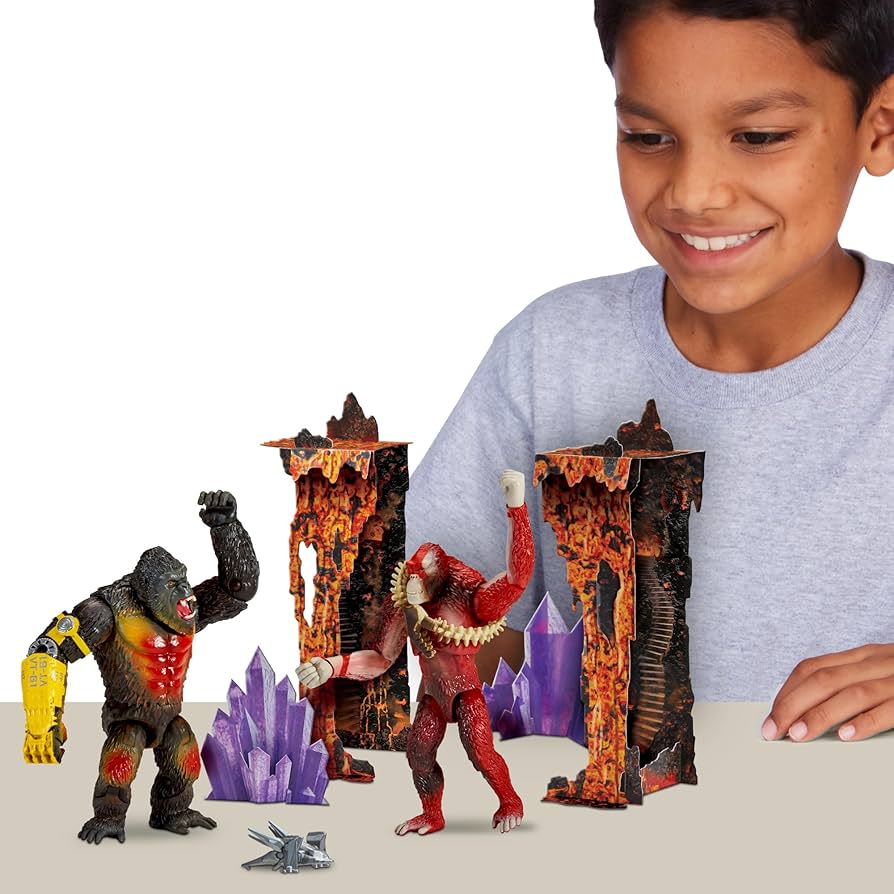 Amazon.co.jp: ゴジラ×コング:コングvsスカーキング6インチ