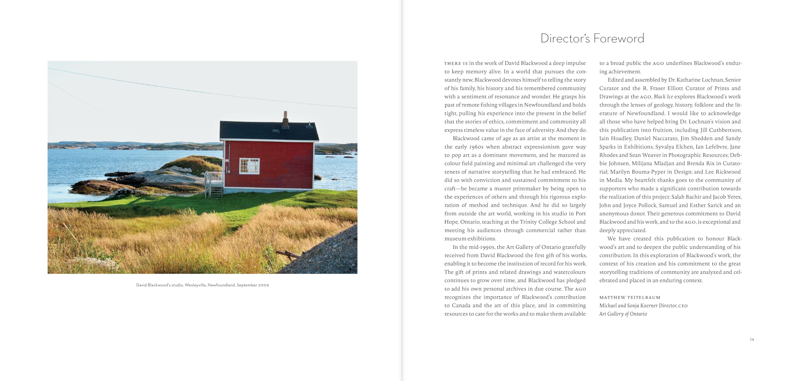Black Ice: David Blackwood: Prints of Newfoundland