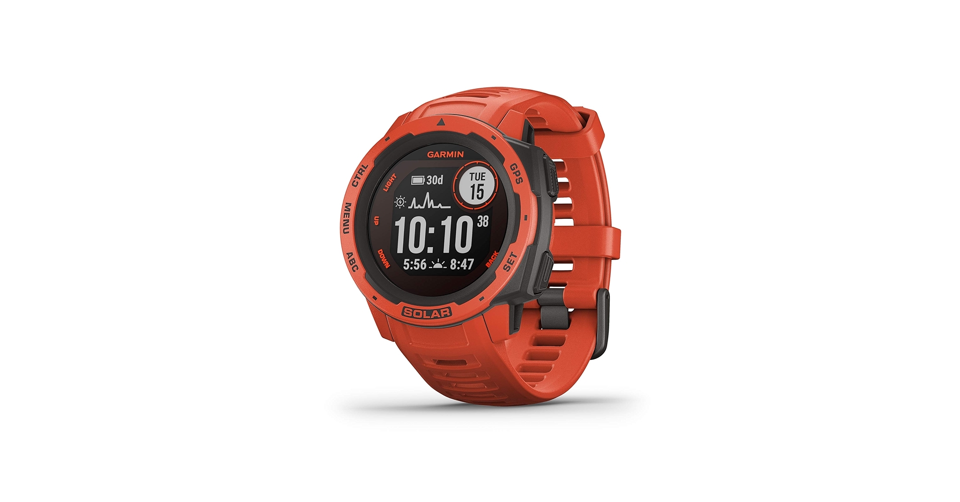 Amazon.com: Garmin Instinct Solar, Solar-Powered Rugged