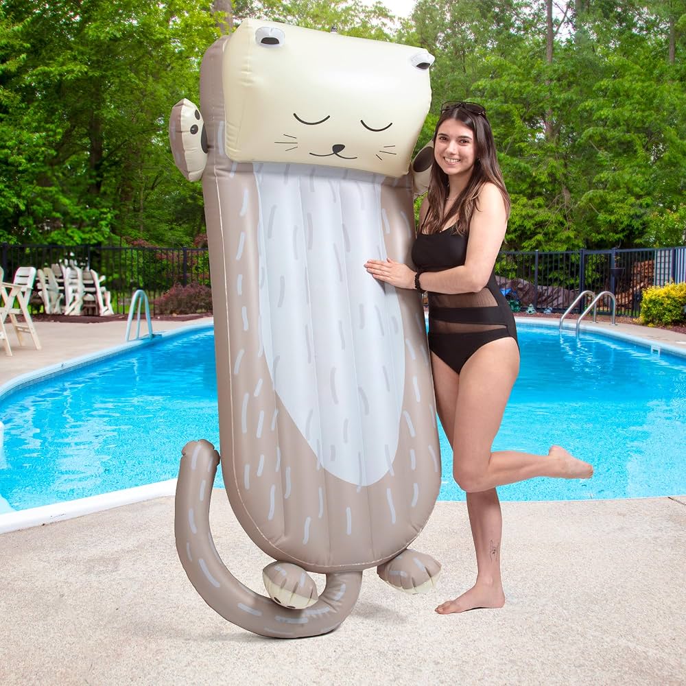 Amazon.co.jp: 巨大なインフレータブルカワウソプールフロート