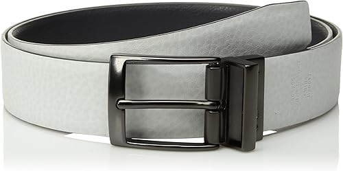 Miniatura 8 de Nike Cinturón reversible con borde de plumas de guijarro para hombre Negro/Marrón, Gris oscuro/Negro, Gris Oscuro/Blanco, Blanco/Negro