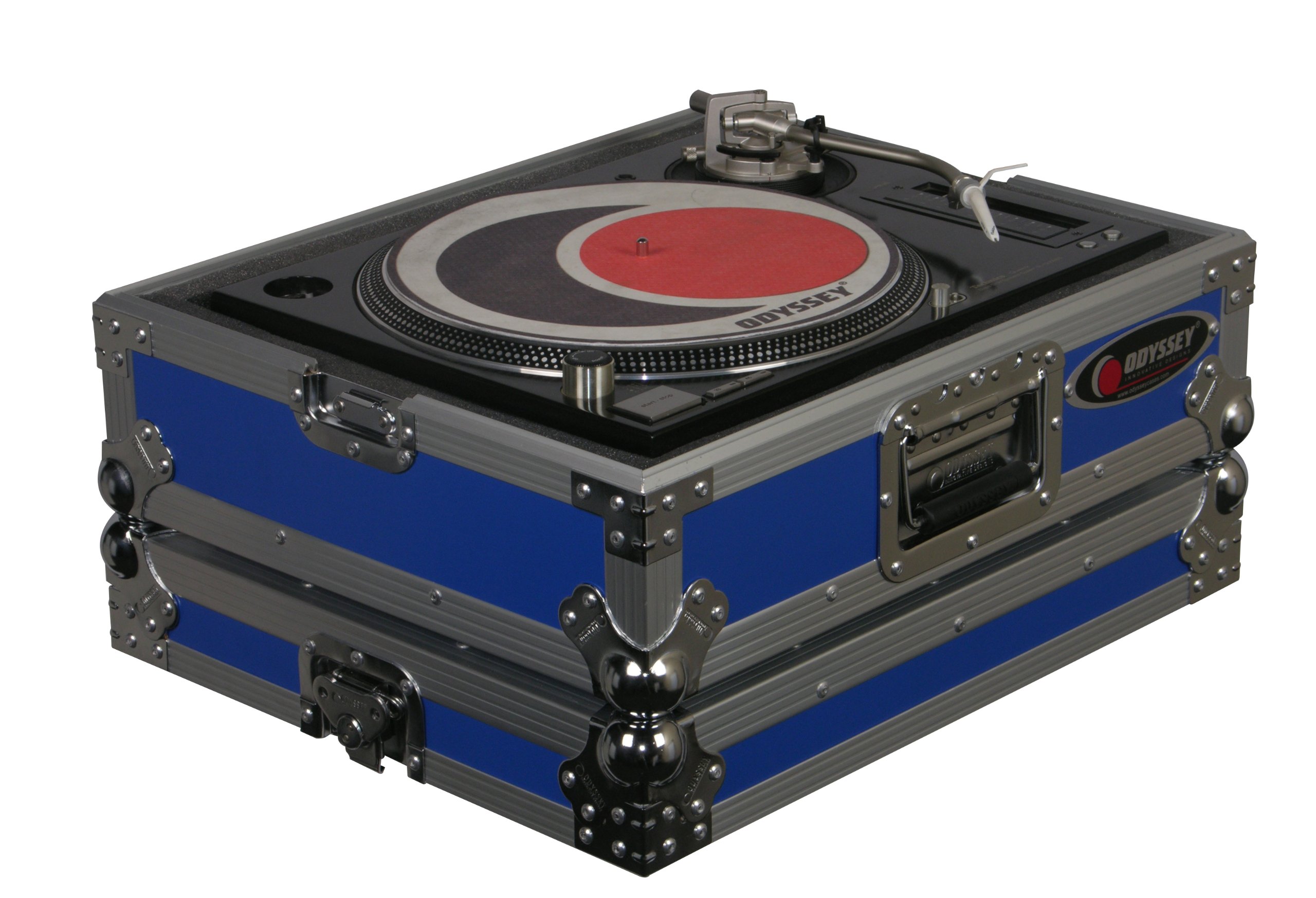 Amazon.com: Odyssey FTTXBLU Flight Style Dj Turntable Case