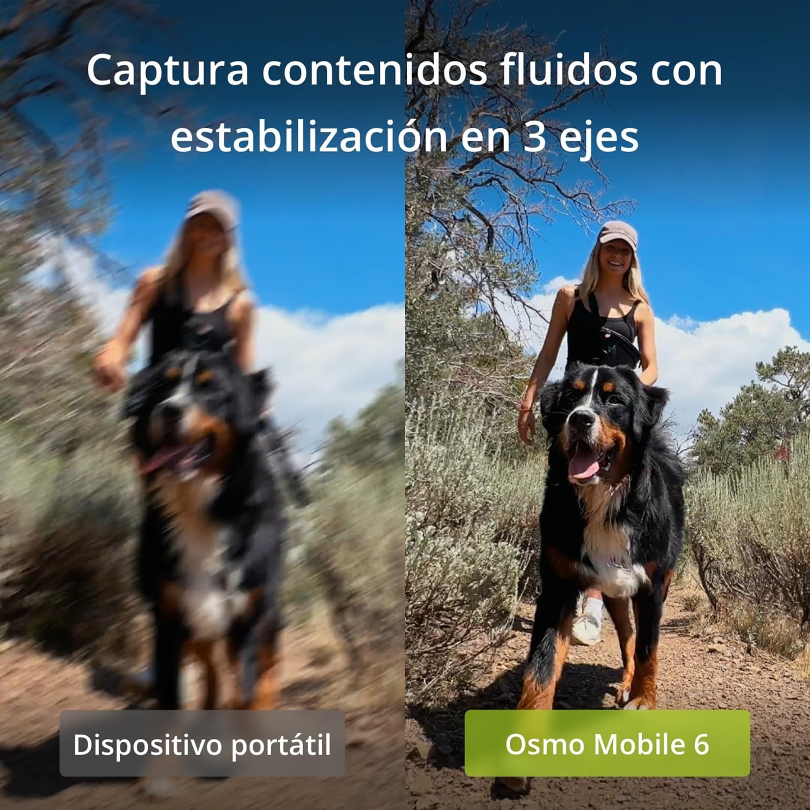 DJI Osmo Mobile 6, Estabilizador para Smartphones, Brazo Extensible | Estabilizador 3 ejes, portátil y plegable, para Android y iPhone con ShotGuides, vlogging, YouTube, TikTok, Gris Pizarra