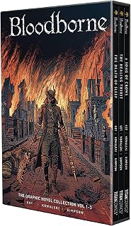 Bloodborne 1-3 Slipcase Set Graphic Novel by Ales Kot - Deluxe Box with Art Cards, Old Yharnam Lore