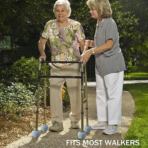 Miniatura 6 de 8 pelotas de tenis precortadas para patas de muebles y protección del suelo, almohadillas de fieltro resistentes de larga duración para silla (gris)