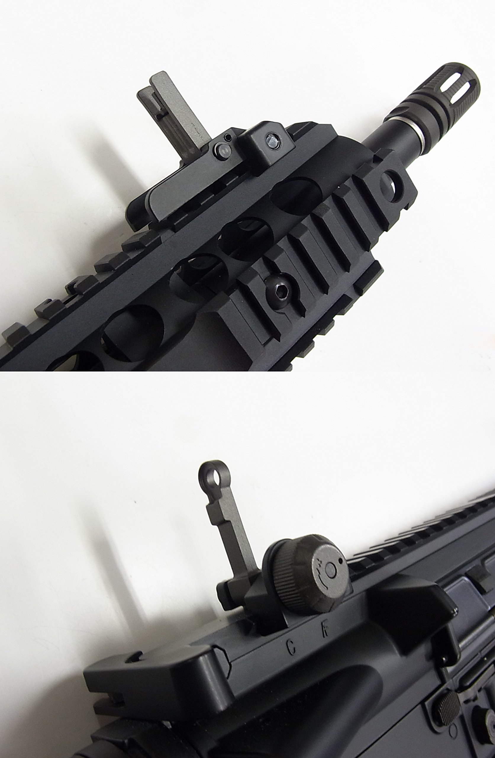 Amazon | ボルトエアソフト リコイルショック電動ガン SR16 URX E3 BK