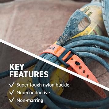 Voile Straps - 15 Nylon Buckle Black