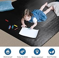 Vista 7 de Chair Mat for Carpet, 36" x 48" Desk Chair Mat for Carpeted Floors, Non-Slip Office Vinyl Mat for Carpet with Studded, Easy Glide Heavy Duty Floor