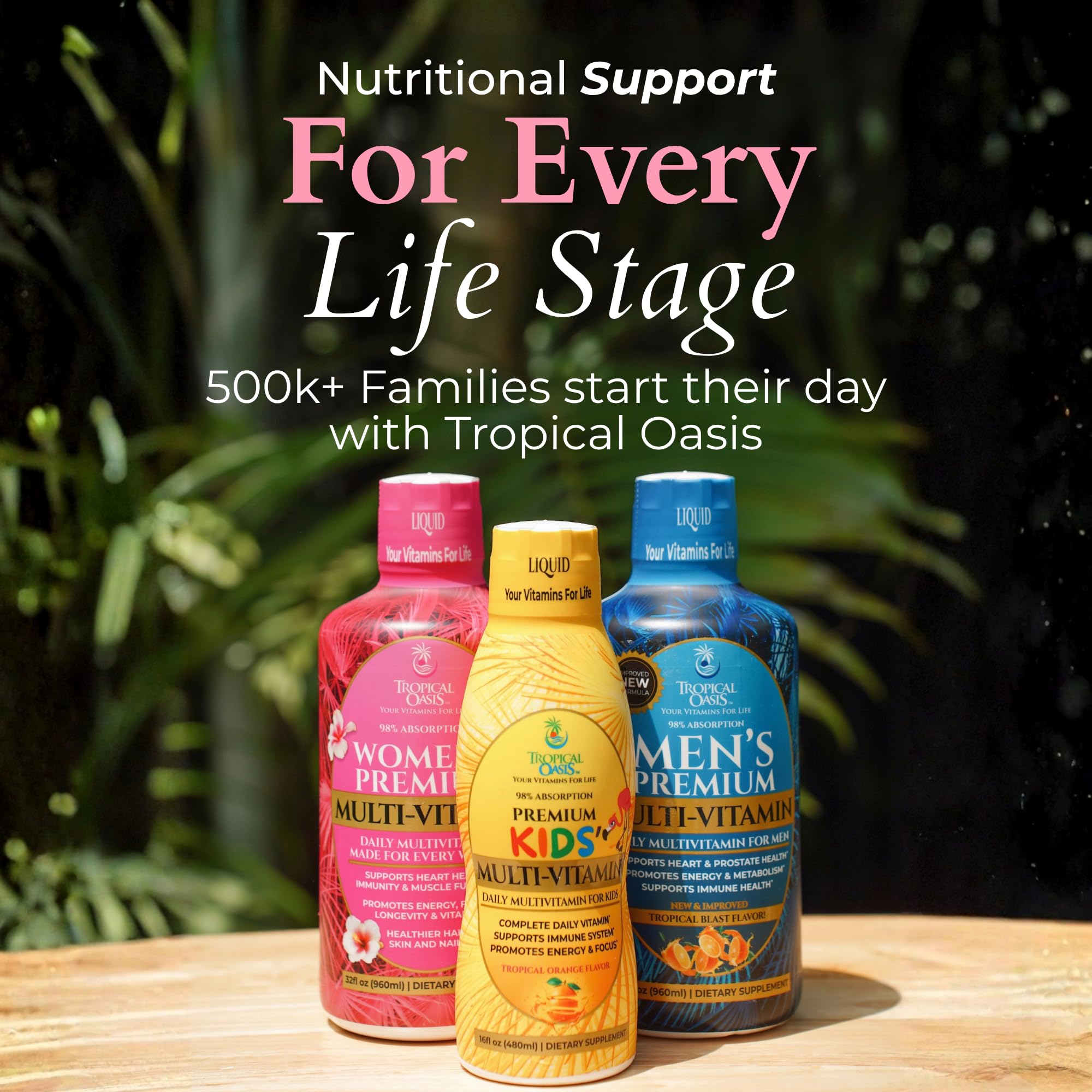 Tropical Oasis Liquid Multivitamin for Women | Sugar Free, Non-GMO, 32 Serv — Amazon image 9