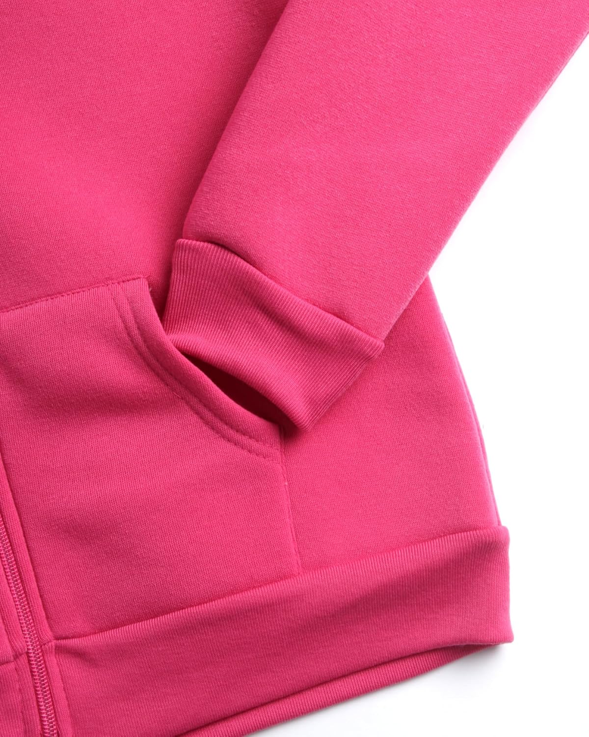 Real Love Girls Zip Up Hoodie - Soft Sherpa Lined Heavyweight Hooded Girls Sweatshirt Hoodies for Teens Kids (7-16) - Image 5