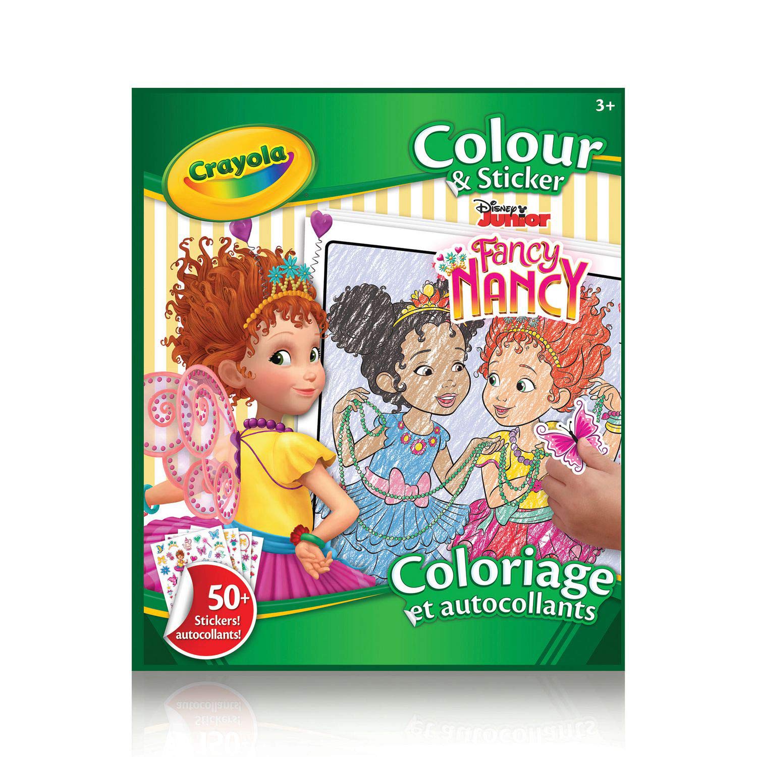 Crayola Colour & Sticker Disney Junior Fancy Nancy - Multicolor