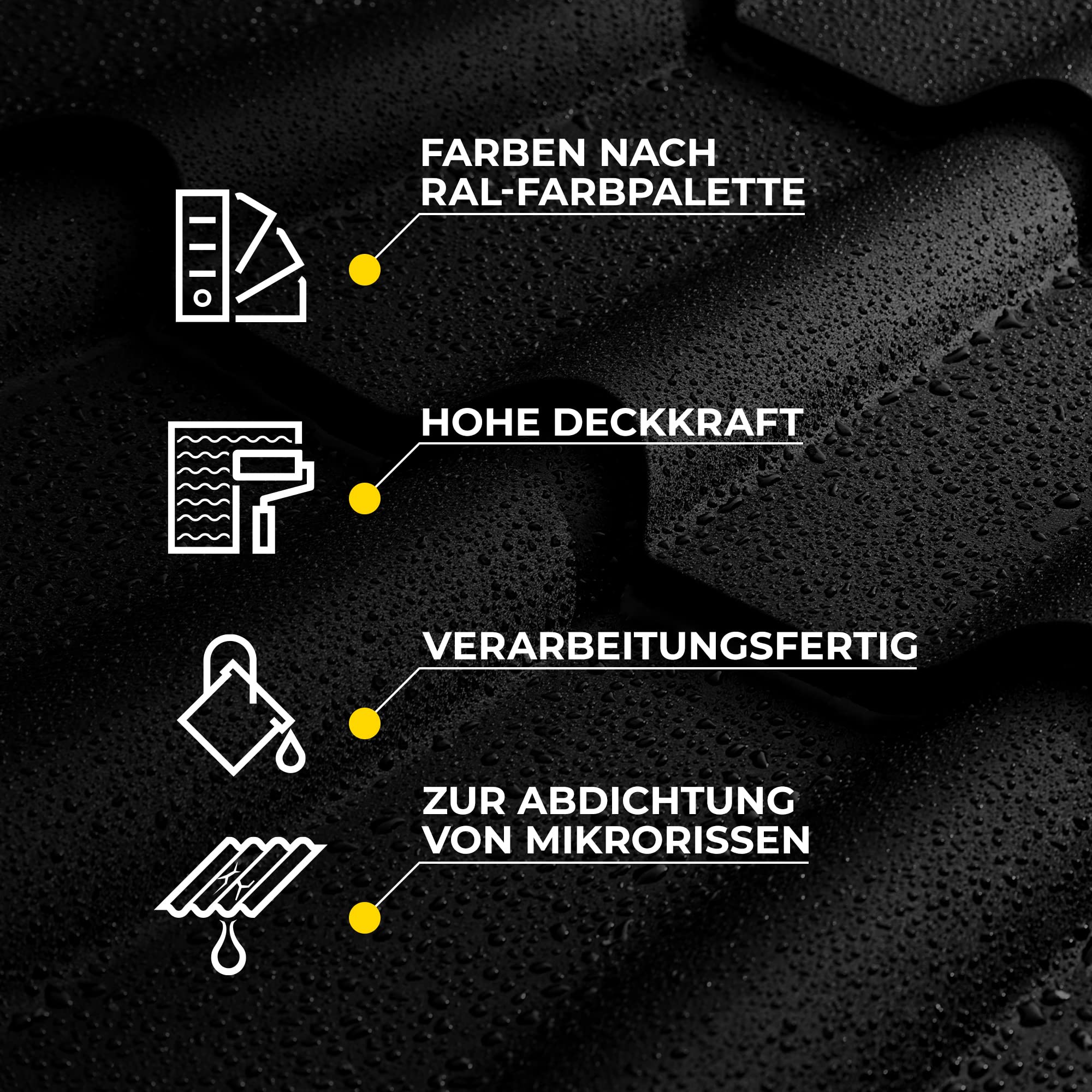 Isolbau Dachfarbe 25 kg RAL Farbe Fassadenfarbe Nano Dachlack Sockelfarbe auf Wasserbasis Ziegelrot