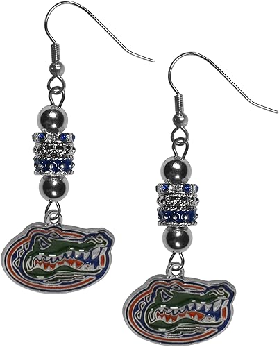 Miniatura 72 de Siskiyou Sports NCAA unisex-adult Euro Bead Earrings