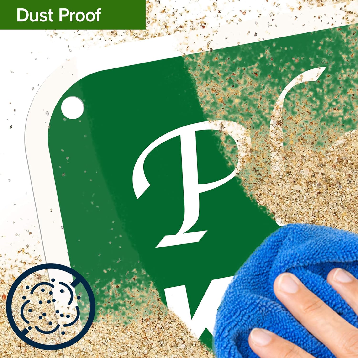 Please Keep Off The Grass Sign, 12x18 Inches, 55 mil thick HDPE (high density polyethylene), Made in USA by My Sign Center