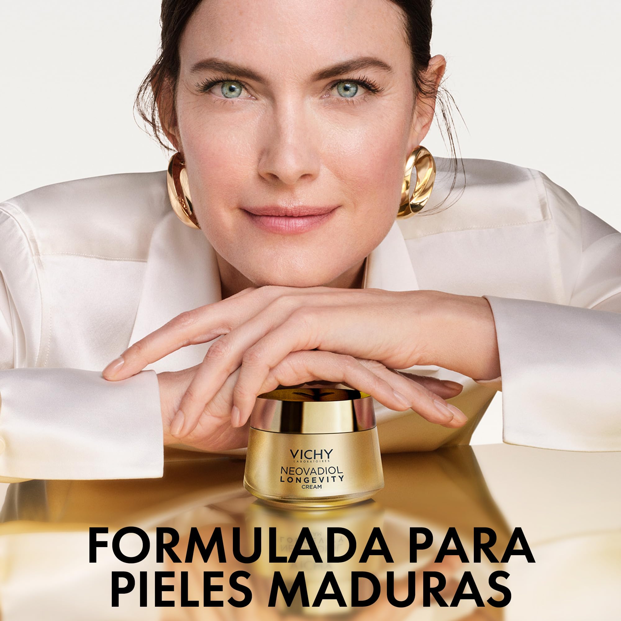 Vichy Neovadiol Longevity Crema revitalizante, Para pieles maduras, Acción antiedad y regeneradora, Piel hidratada y reafirmada, Con 13% de tecnología Longevisia | Acción Antiedad y Regeneradora, Piel Hidratada y Reafirmada, Con 13% de Tecnología Longevis