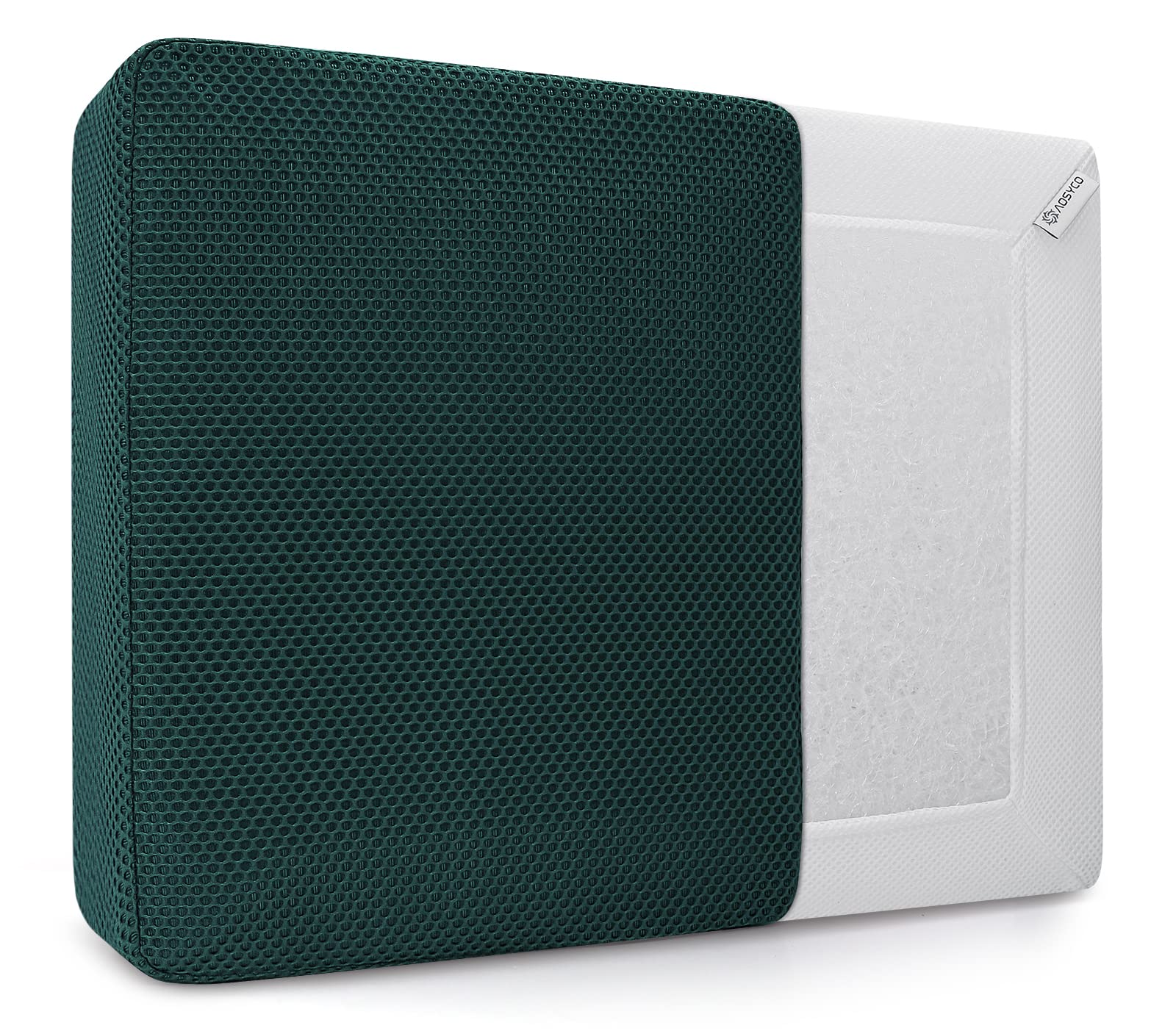 AOSYCO 4D Airflow Seat Cushion, Long Sitting Office Chair Pad, Pressure