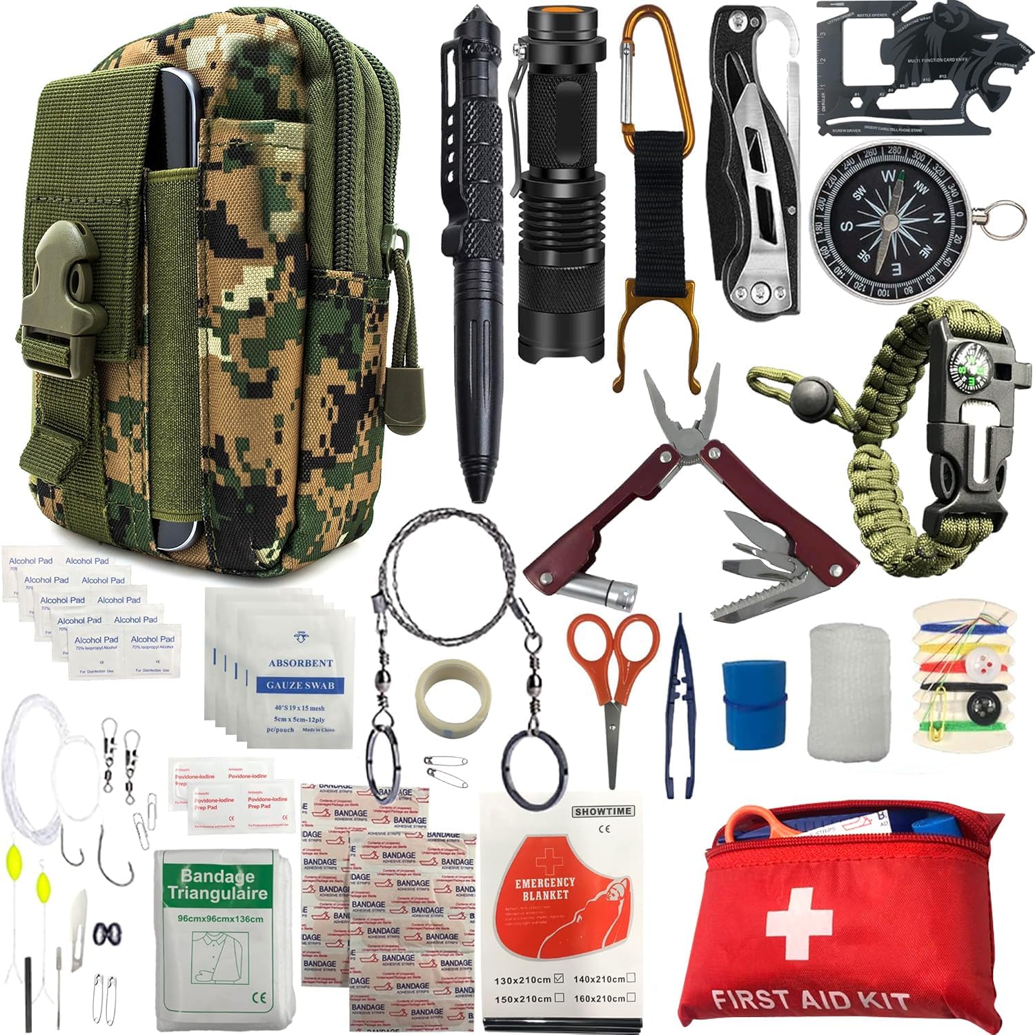 Survival Kit – All-in-One Survival Gear and Suppli… Survival Kit – All-in-One Survival Gear and Suppli…
