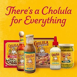 Cholula Marinade & Cooking Sauce, Carne Asada, For Carne Asada Tacos, Taco Salad, Steak Marinade and More, 12 fl oz