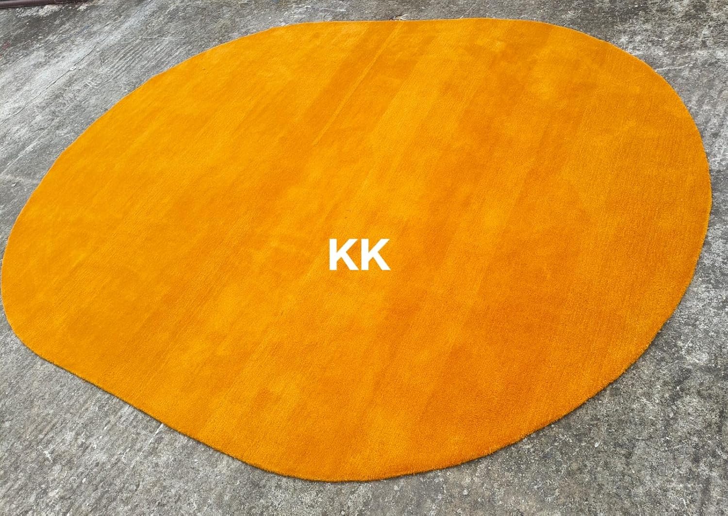 Modern Plain Area Rug Mustard Yellow – Soft Plush Carpet, Non-Slip Floor Mat for Living Room, Bedroom, Kids Room, Modern Decorative Rug, Accent Rug by KK Indian Rugs (8x10 Feet)