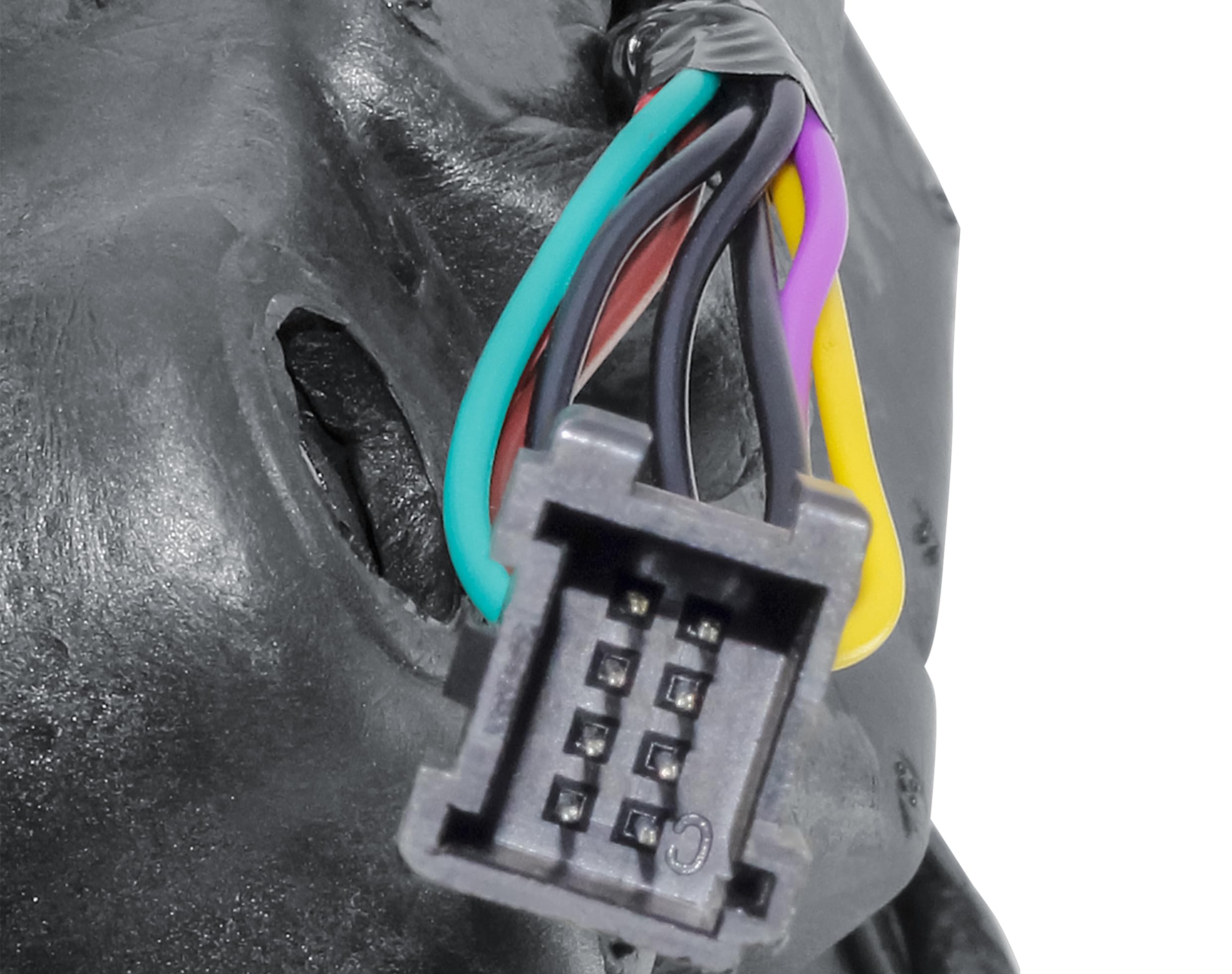 Specchietto Retrovisore Elettrico e Riscaldabile con Indicatore di Direzione Lato Passeggero Anteriore con Retroparte Testurizzata e Trattata Per Fiat Doblò 2010-2023 e Opel Combo 2010-2019