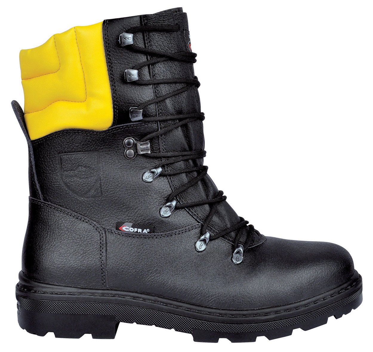 Cofra 25580-000.W44 Woodsman Bis Chaussures de prévention des accidents, Taille 44, Noir