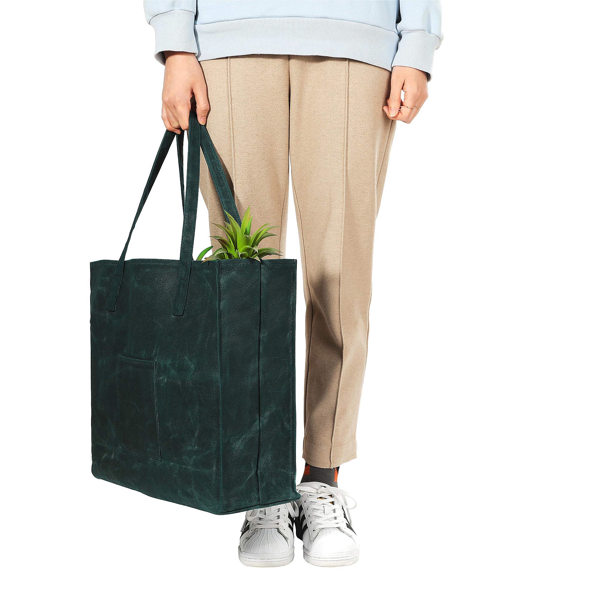 Bolsa Tote Bag Tela Bolso Tote NOBULL Waxed Canvas Unisex Verde